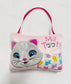 Large Pink Cat Tooth Fairy Pillow