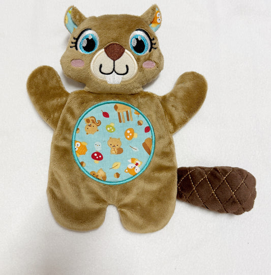 Small Girl Beaver Flat Body Lovey