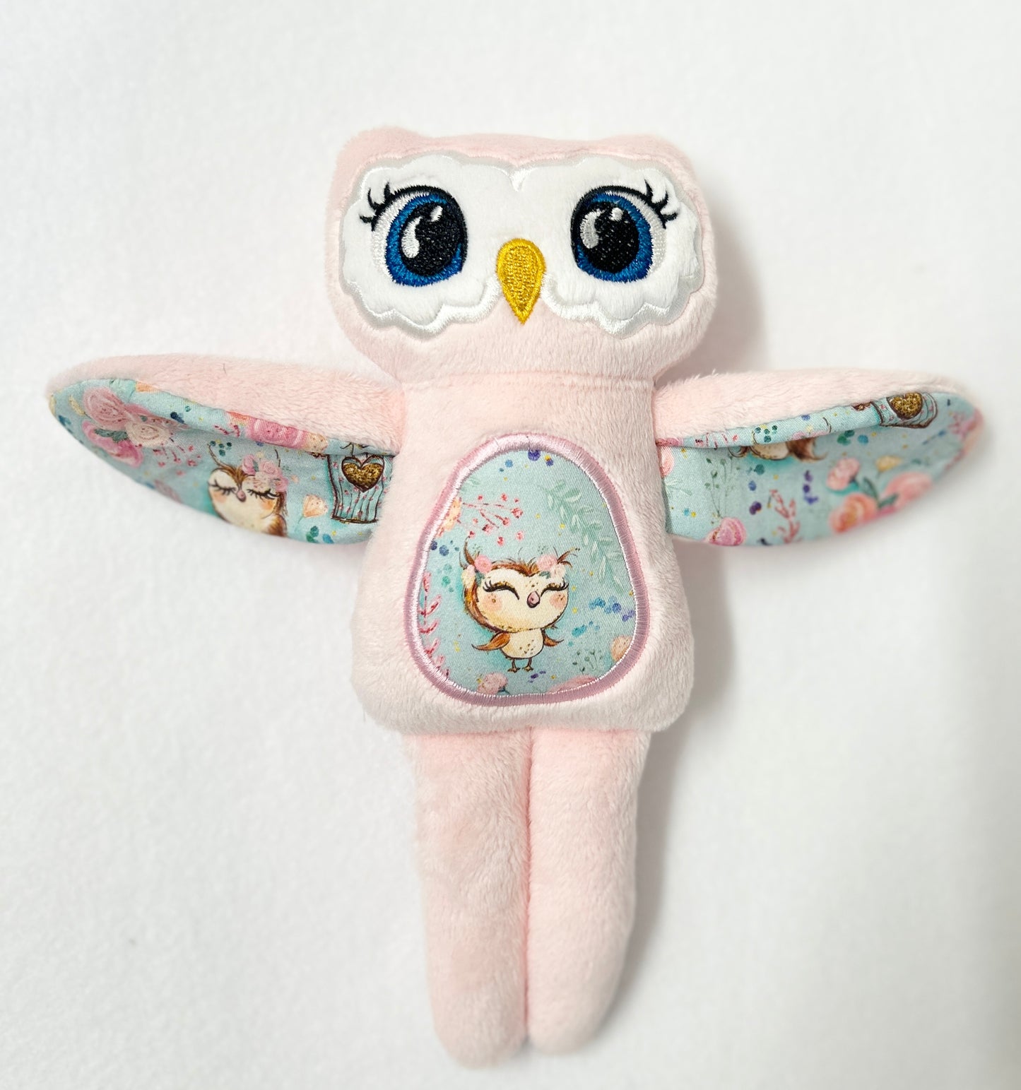 Medium Rag Doll Owl Stuffie
