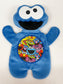 Small Blue Monster Flat Body Lovey