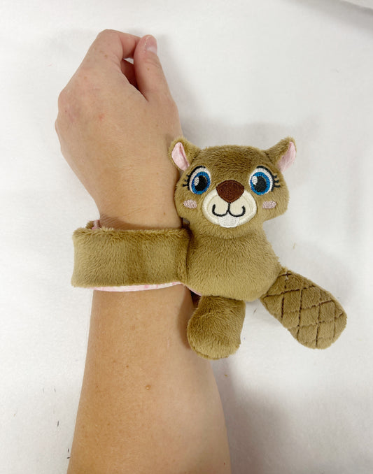 Girl Beaver Slap Band Bracelet