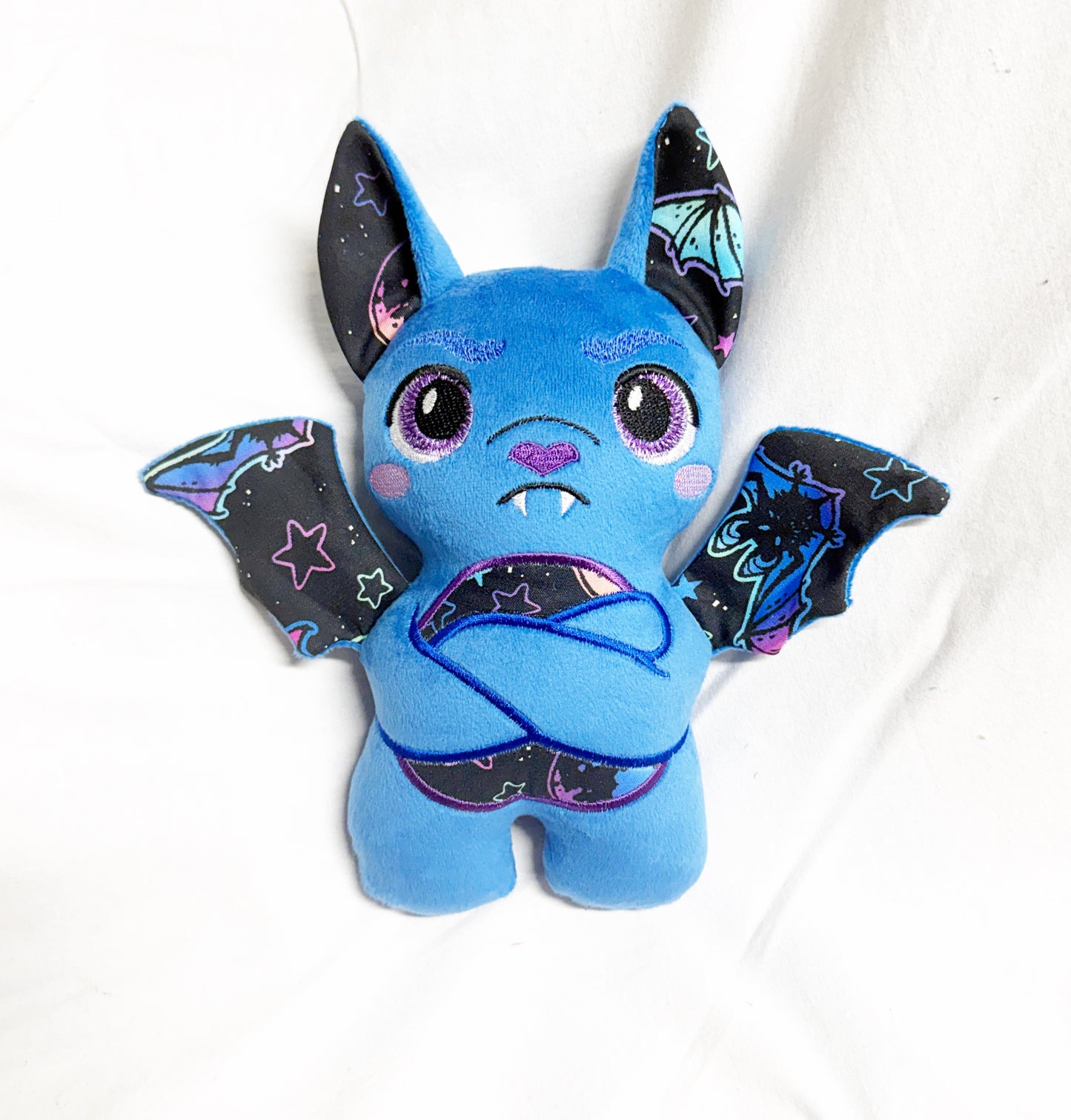 Large Bat Bad Mood Brigade Stuffie