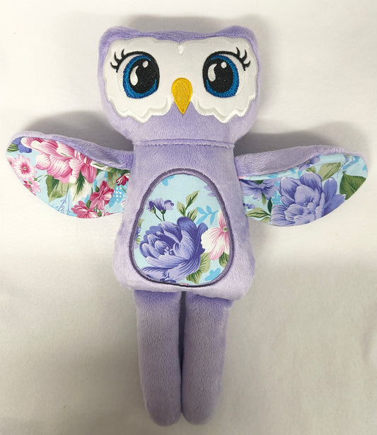 Large Rag Doll Owl Stuffie
