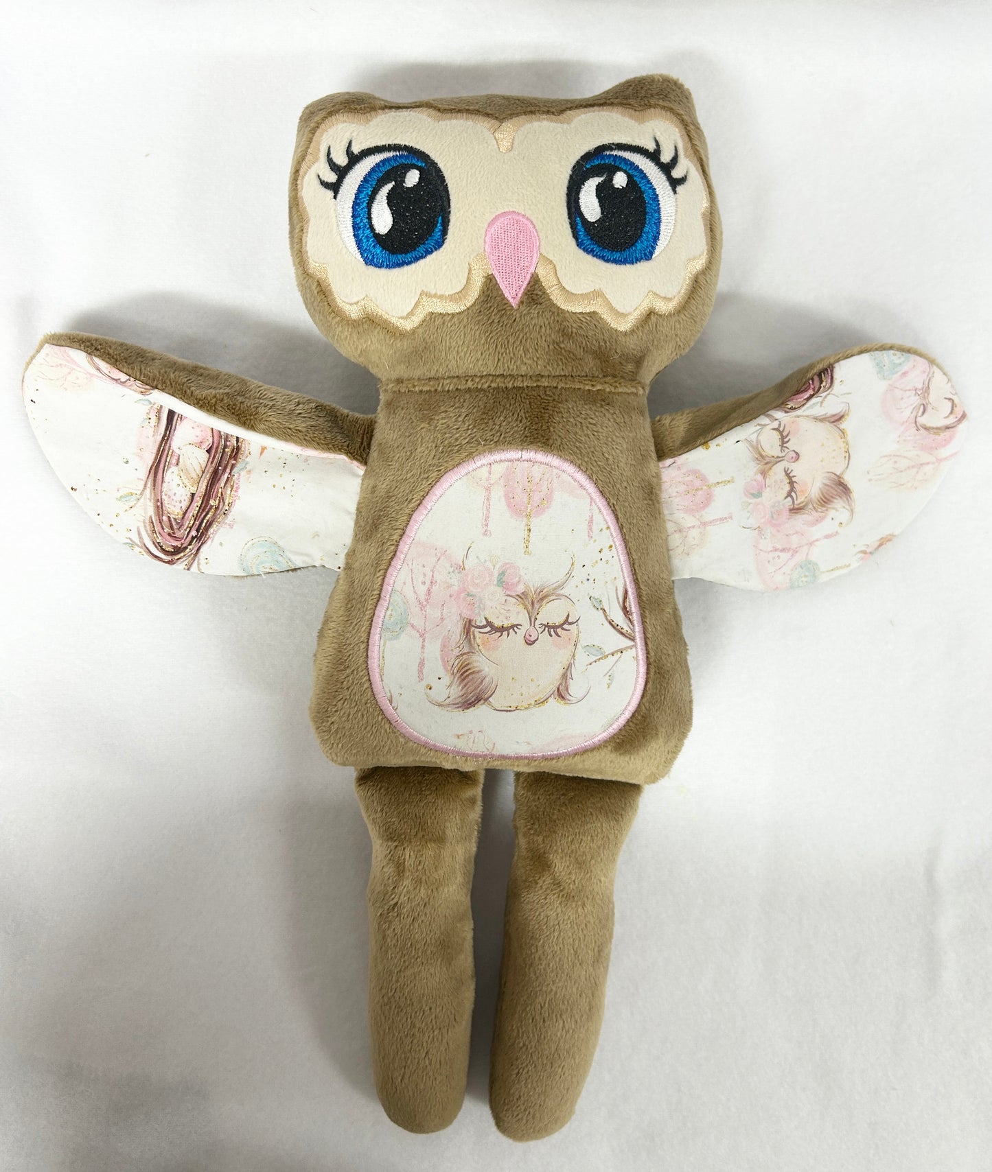 Extra Large Rag Doll Owl Stuffie