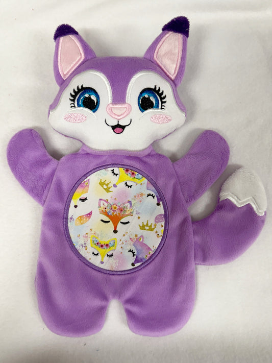 Small Girl Fox Flat Body Lovey