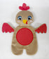 Small Chicken Flat Body Lovey