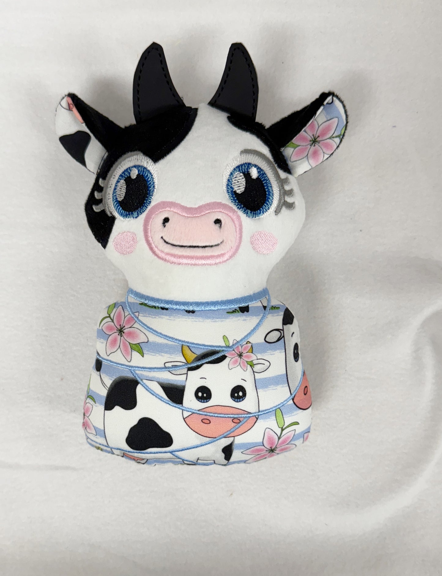 Medium Cow Swaddle Stuffie