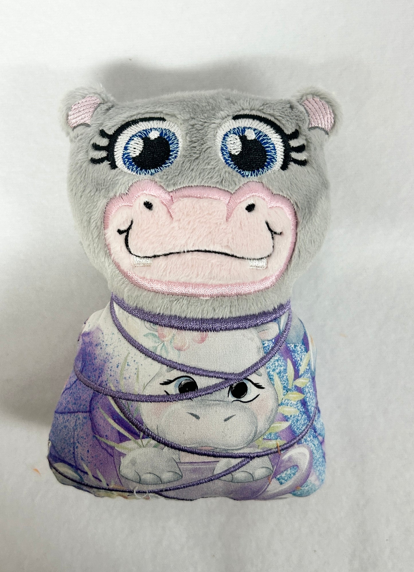 Medium Hippo Swaddle Stuffie