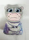 Medium Hippo Swaddle Stuffie