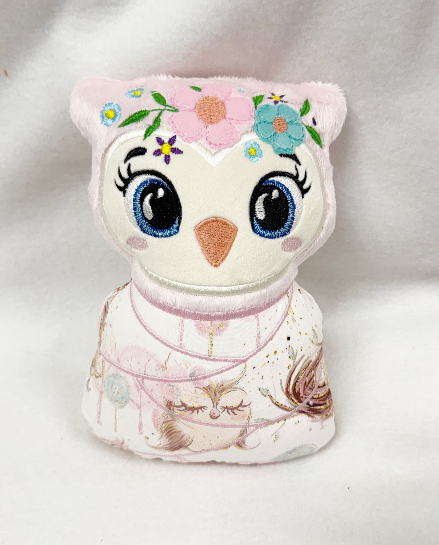 Large Owl Swaddle Stuffie