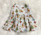 Vintage Reindeer Christmas Dress