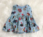 Blue Aussie Christmas Dress