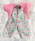 Summer Christmas Overalls