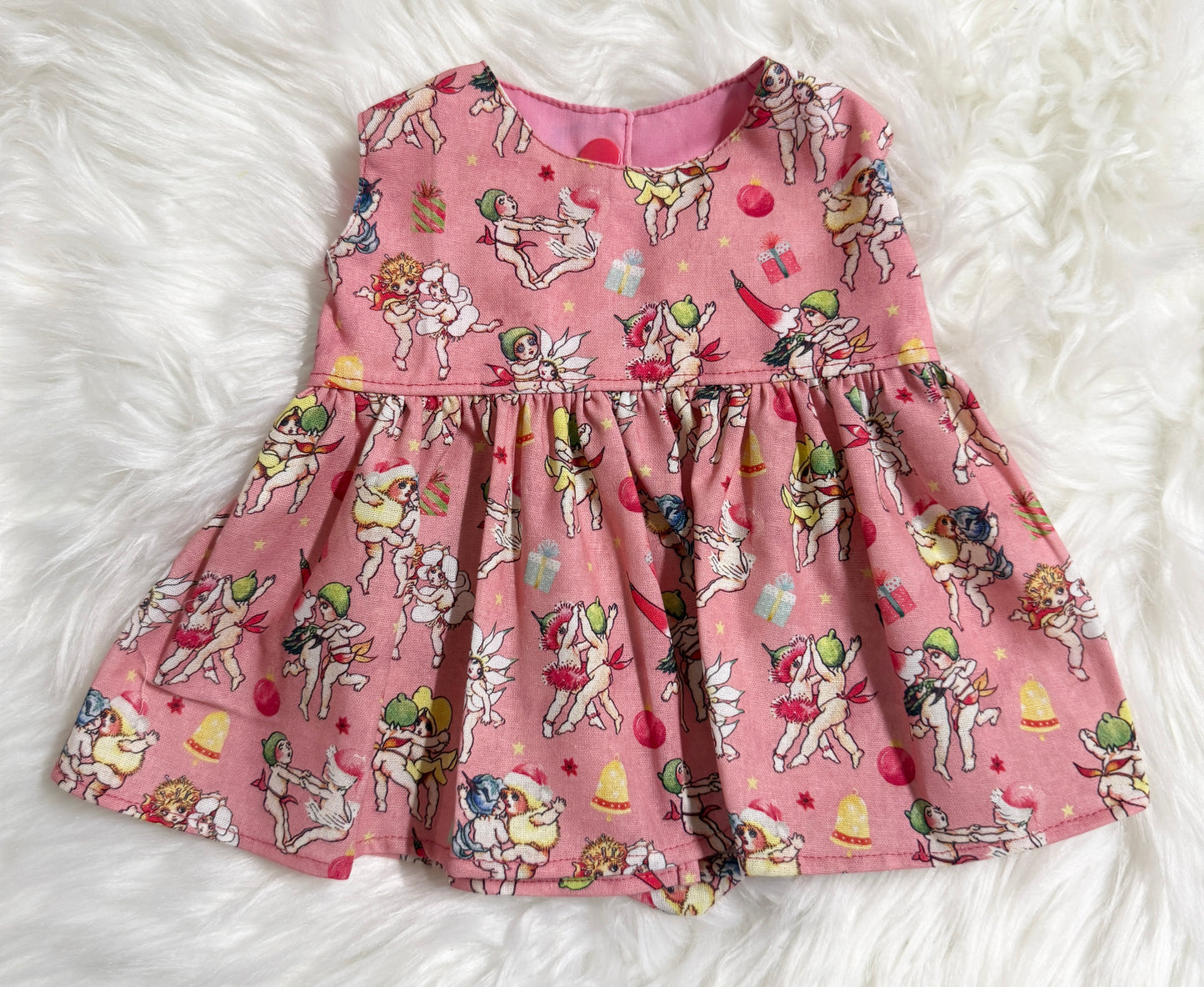 Pink May Gibbs Christmas Dress