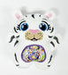 Large Girl White Tiger Huggable Stuffie