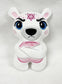 Medium Polar Bear Bad Mood Brigade Stuffie