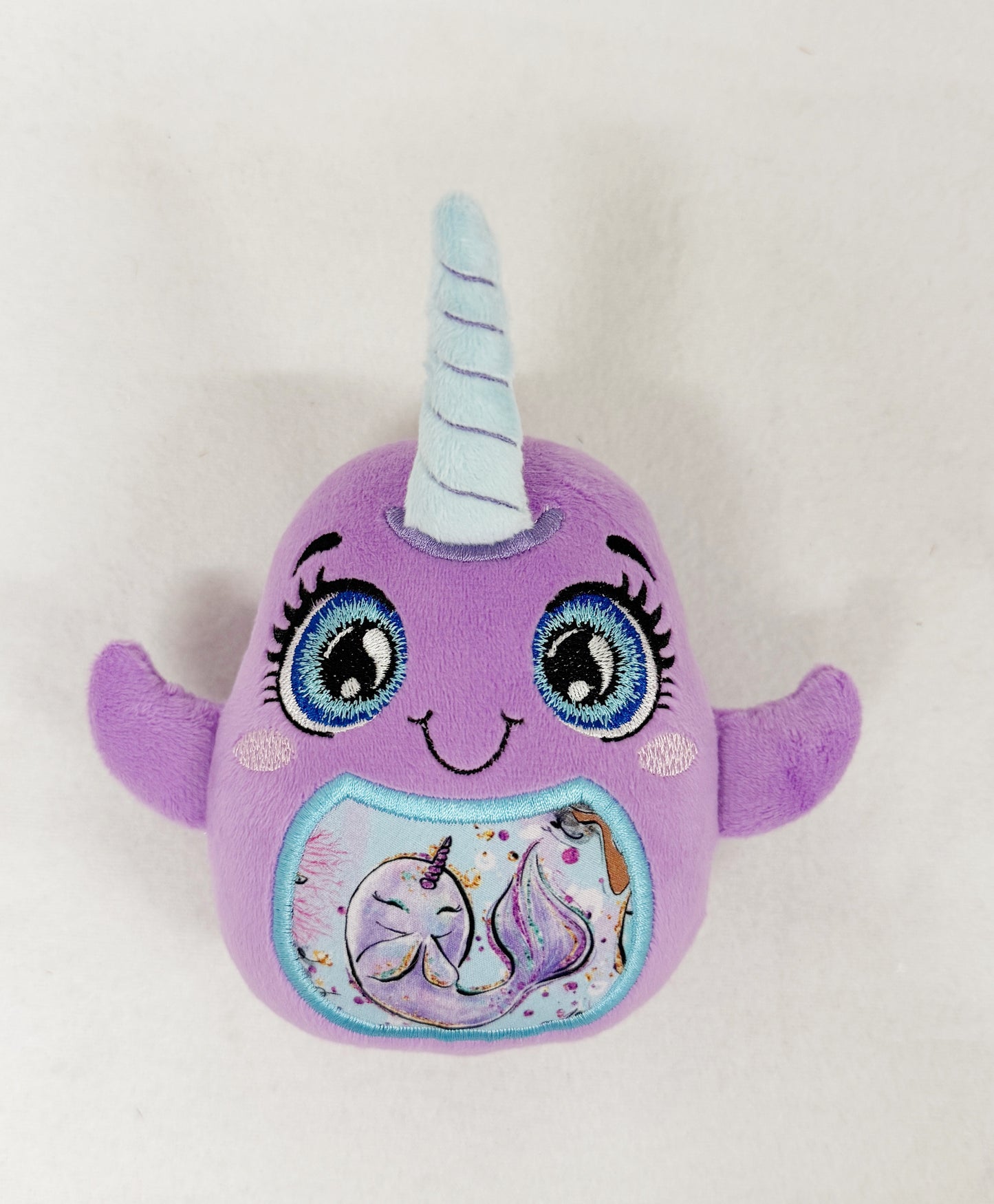 Medium Narwhal Eggie Stuffie