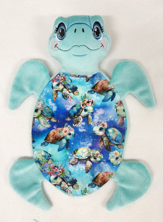 Large Turtle Flat Body Lovey