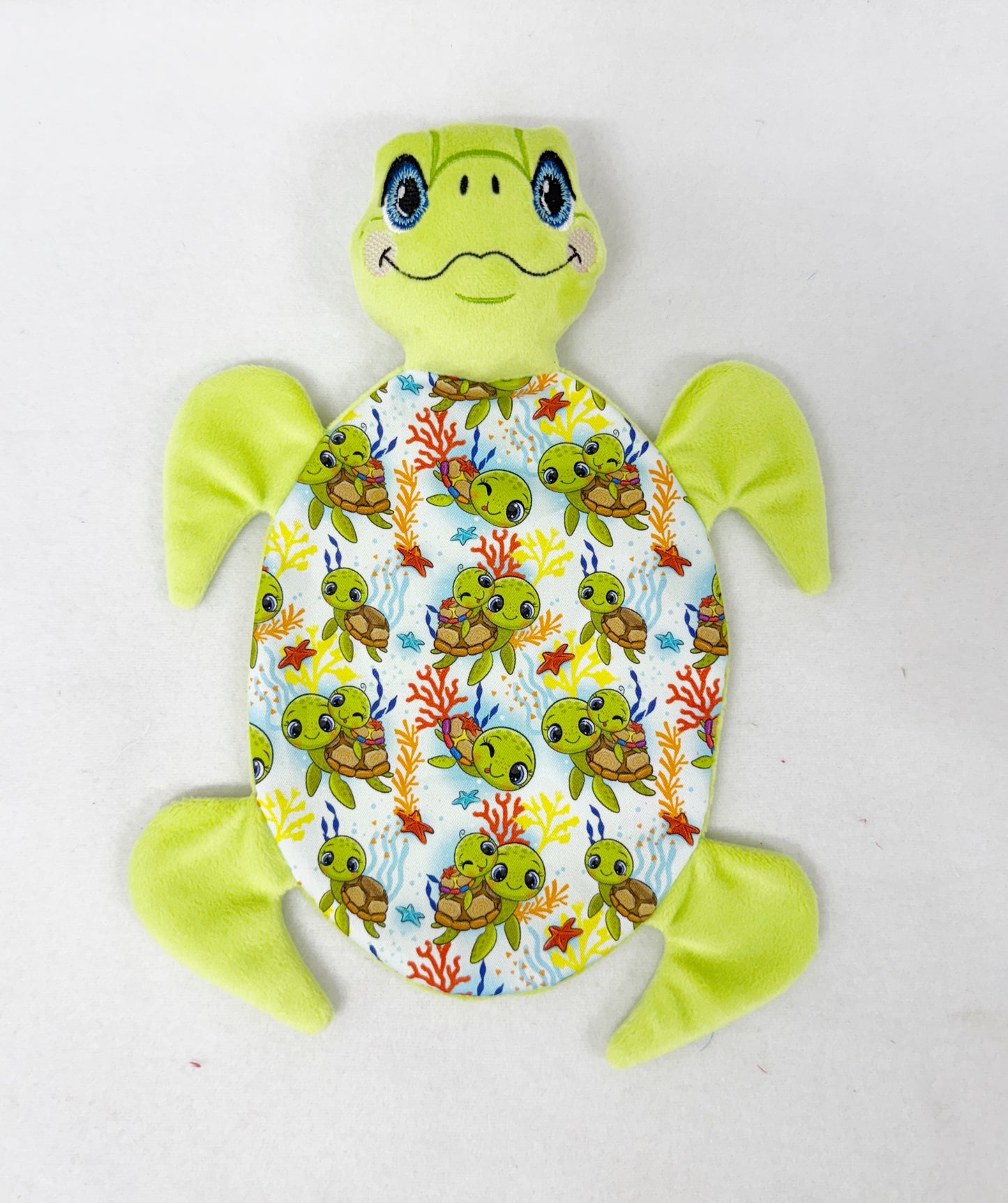 Small Turtle Flat Body Lovey