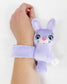 Purple Bunny Slap Band Bracelet