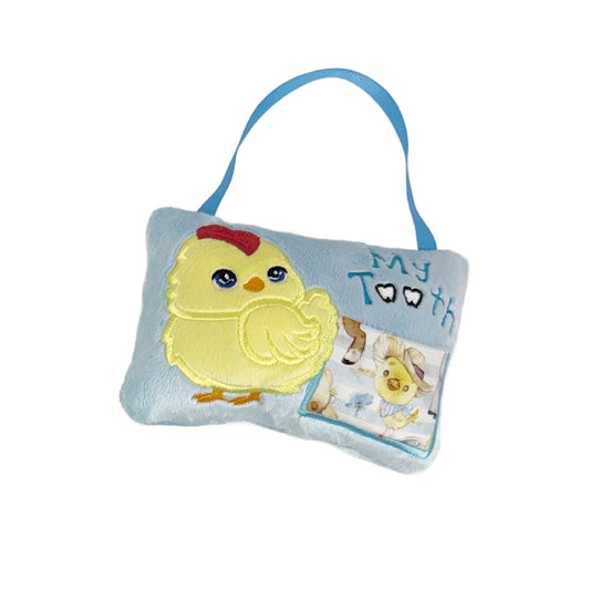 Small Chicken Tooth Fairy Pillow