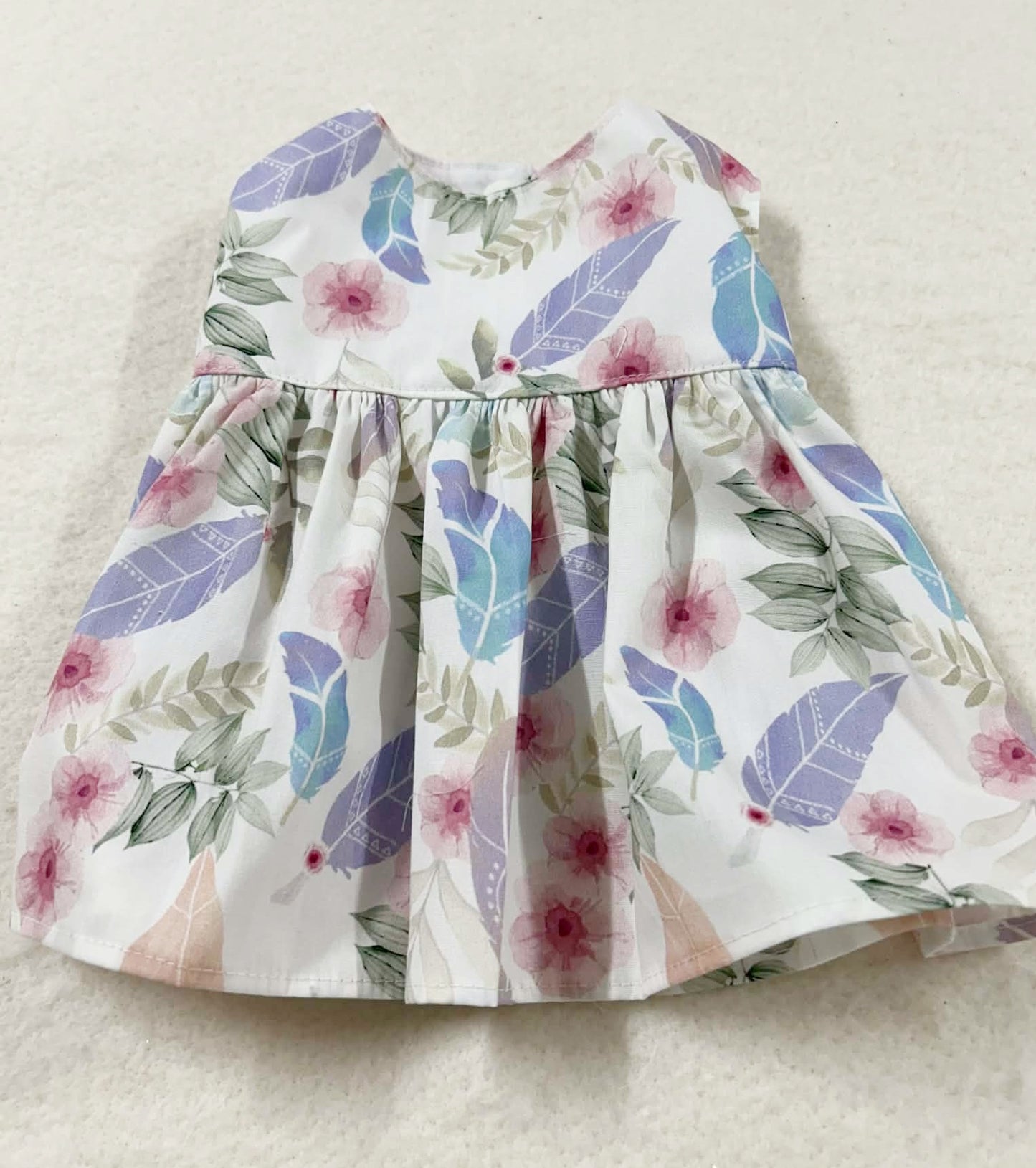 Pastel Feathers Dress