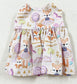Pink Cutie Foxes Dress
