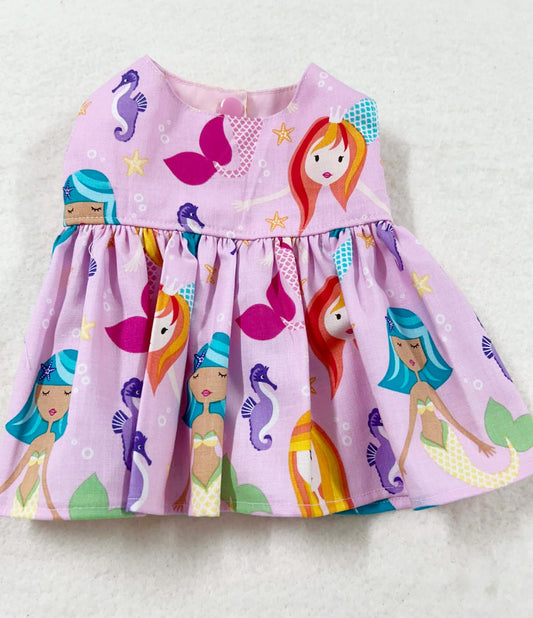 Bright Pink Mermaids Dress