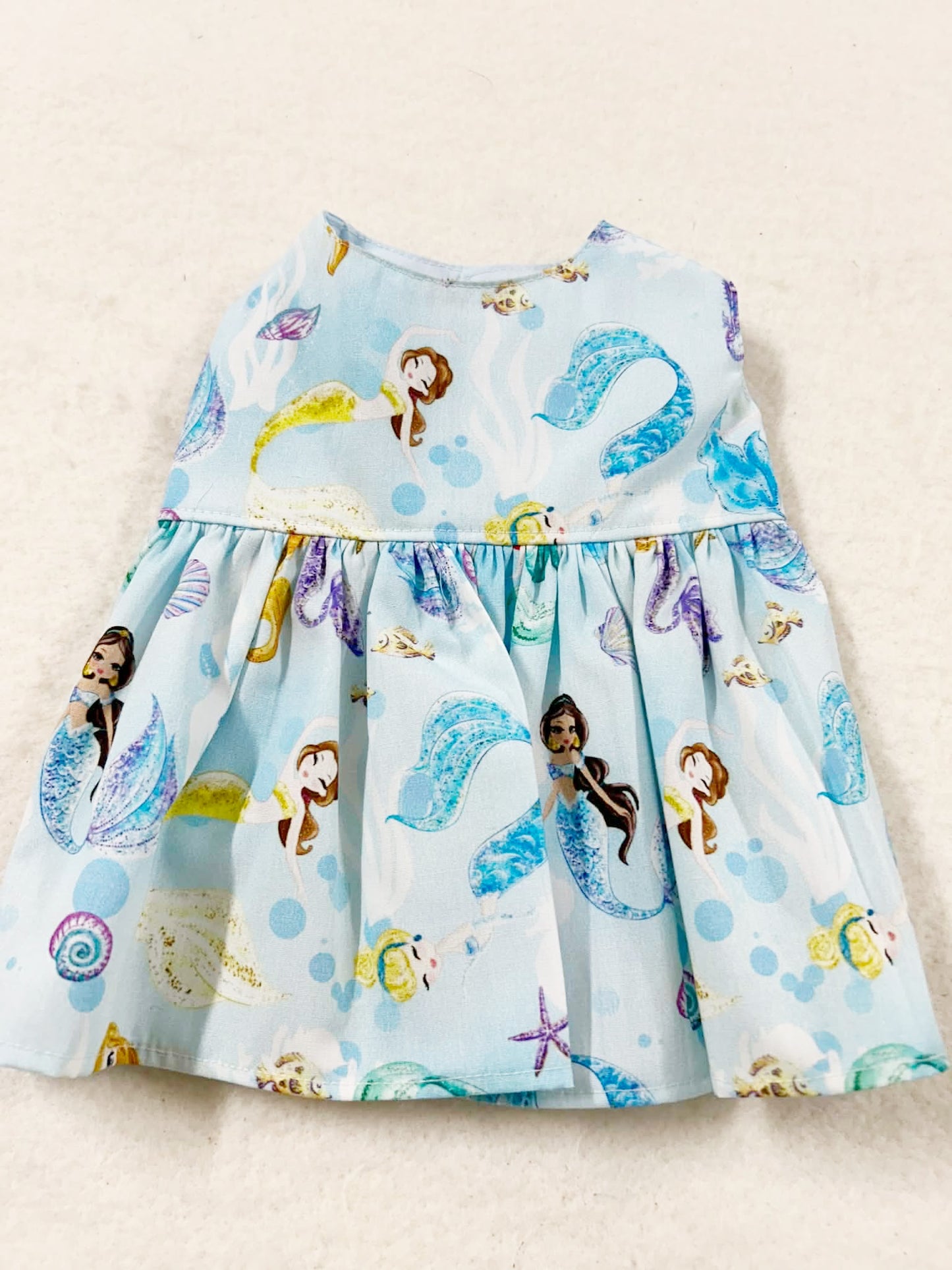 Light Blue Mermaids Dress