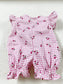 Cherry Gingham Flutter Romper