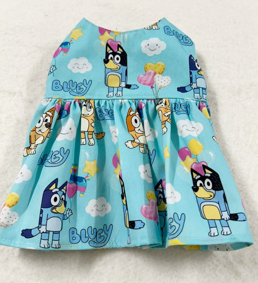 Aqua Bluey Dress